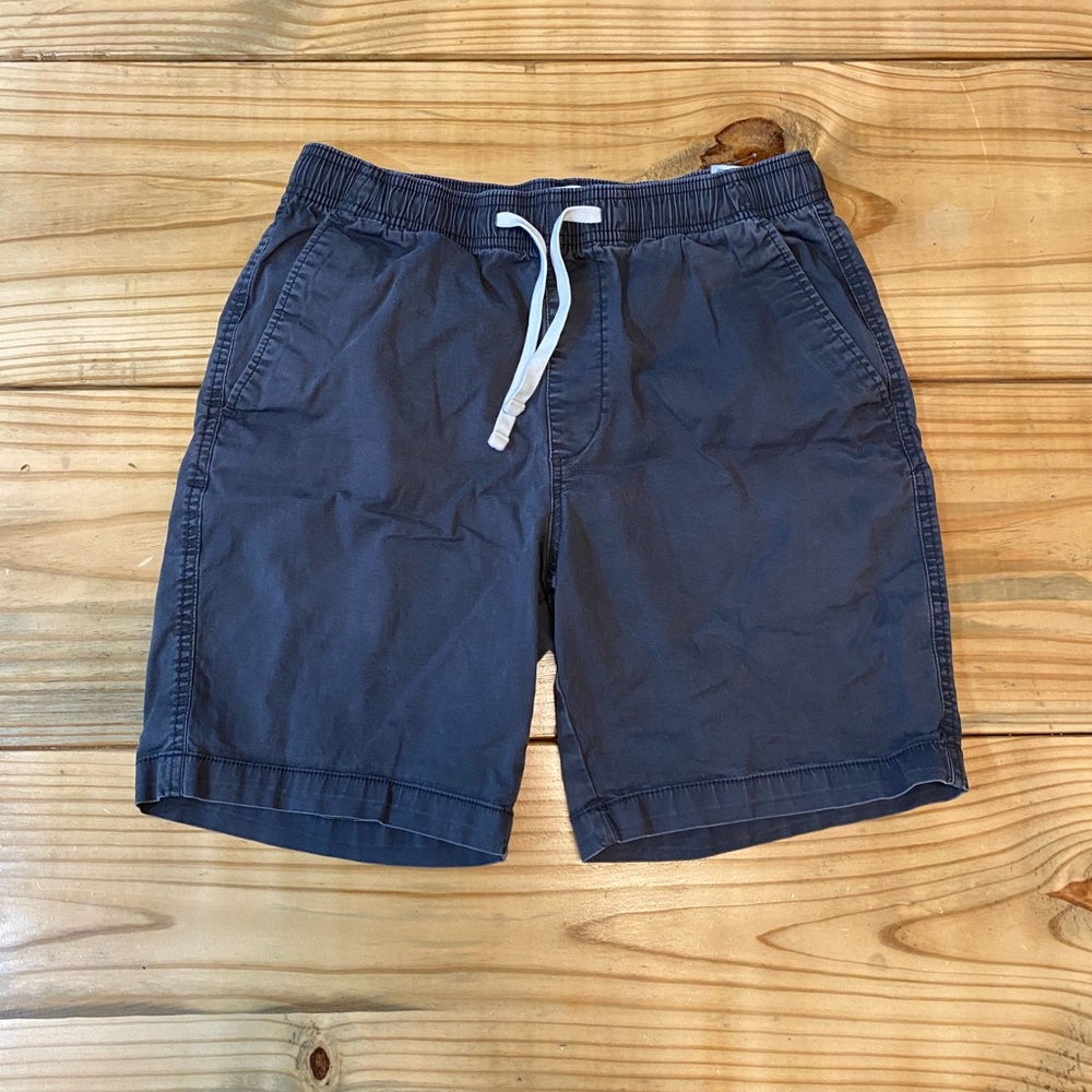 Dark Gray Tie Shorts